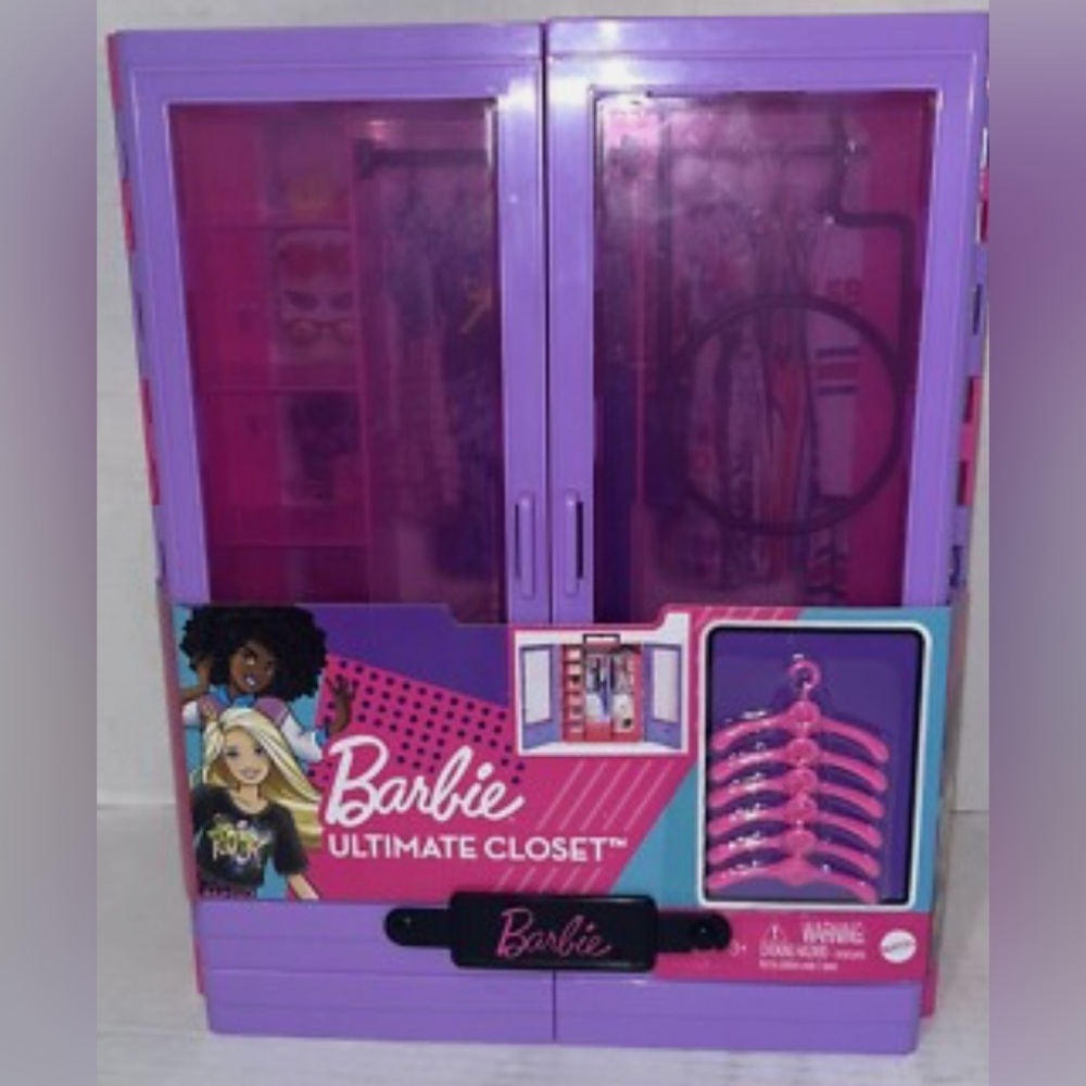 NEW| Barbie Ultimate Closet in Pink and Purple
